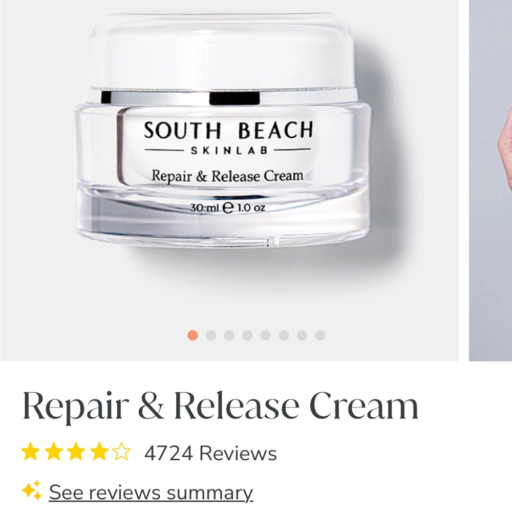 Repair & Release Cream South Beach Skin Lab